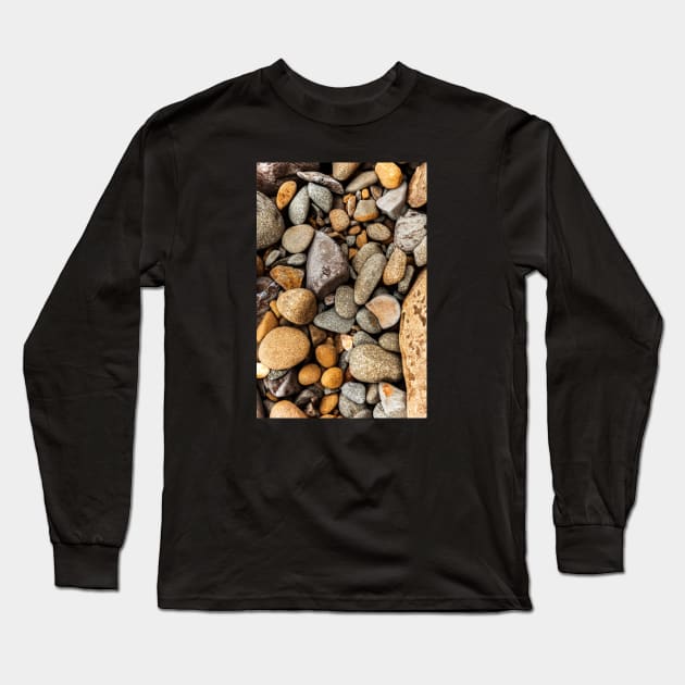 Volcanic Cobble Stones - Alternative Long Sleeve T-Shirt by textural